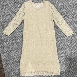 Cat&jack long sleeve drees size 10-12